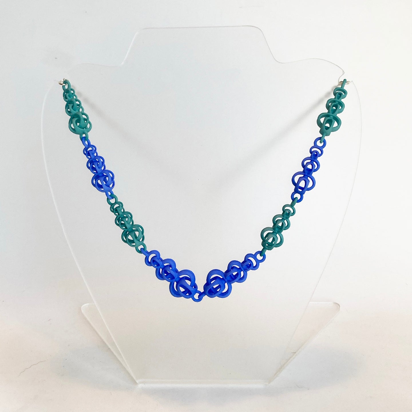multi-color intersectium necklace