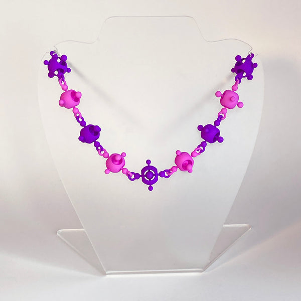 NEW! multi-color jetsonium necklace